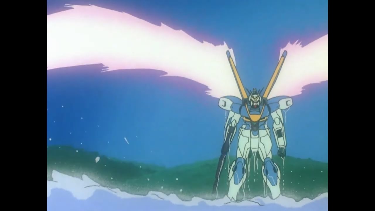 機動戦士Vガンダム V2ガンダム光の翼使用シーン集