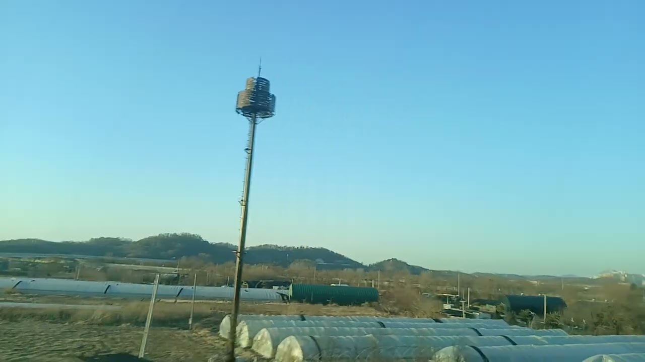 공항철도에서본 노을