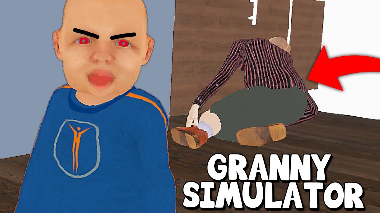 ZŁA BABCIA ZNĘCA SIĘ NAD DZIECKIEM - GRANNY SIMULATOR #1 (Mattyniu & Flothar)