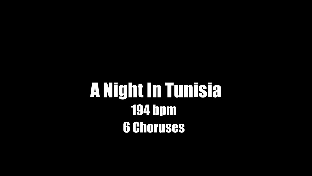 A Night In Tunisia  (Jez Brown Double Bass Graham Harvey Piano).