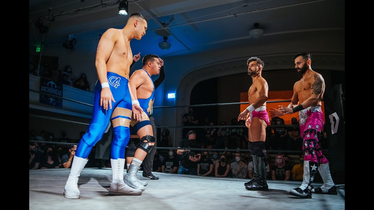 Bollywood Boyz vs C4 - DEFY Wrestling Highlights