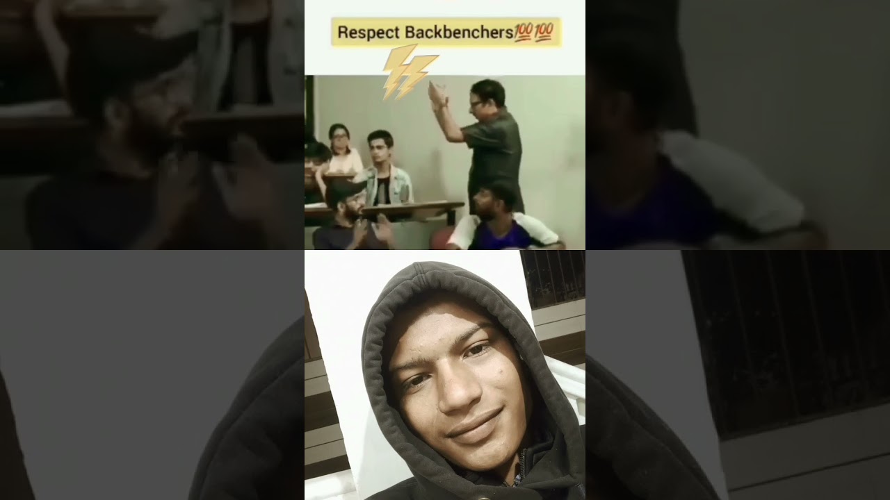 Backbencher lol #funny #backbancher #comedy #funnymemes #ytshorts