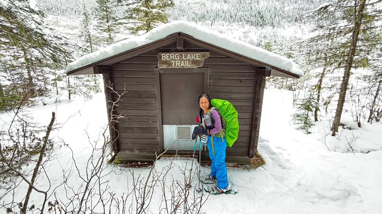 Berg Lake Trail Christmas Backpack - Mount Robson Provincial Park - Britsh Columbia
