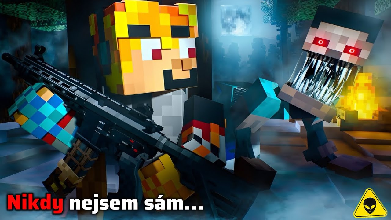 Přežil jsem 24 hodin ve SNĚŽNÉ BOUŘI v HORROVÉM Minecraftu!