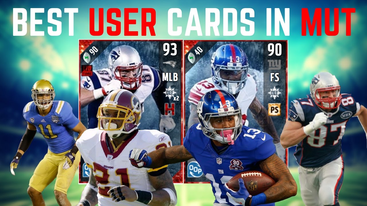 WHO IS THE BEST USER CARD IN MUT? - MADDEN ULTIMATE TEAM 17