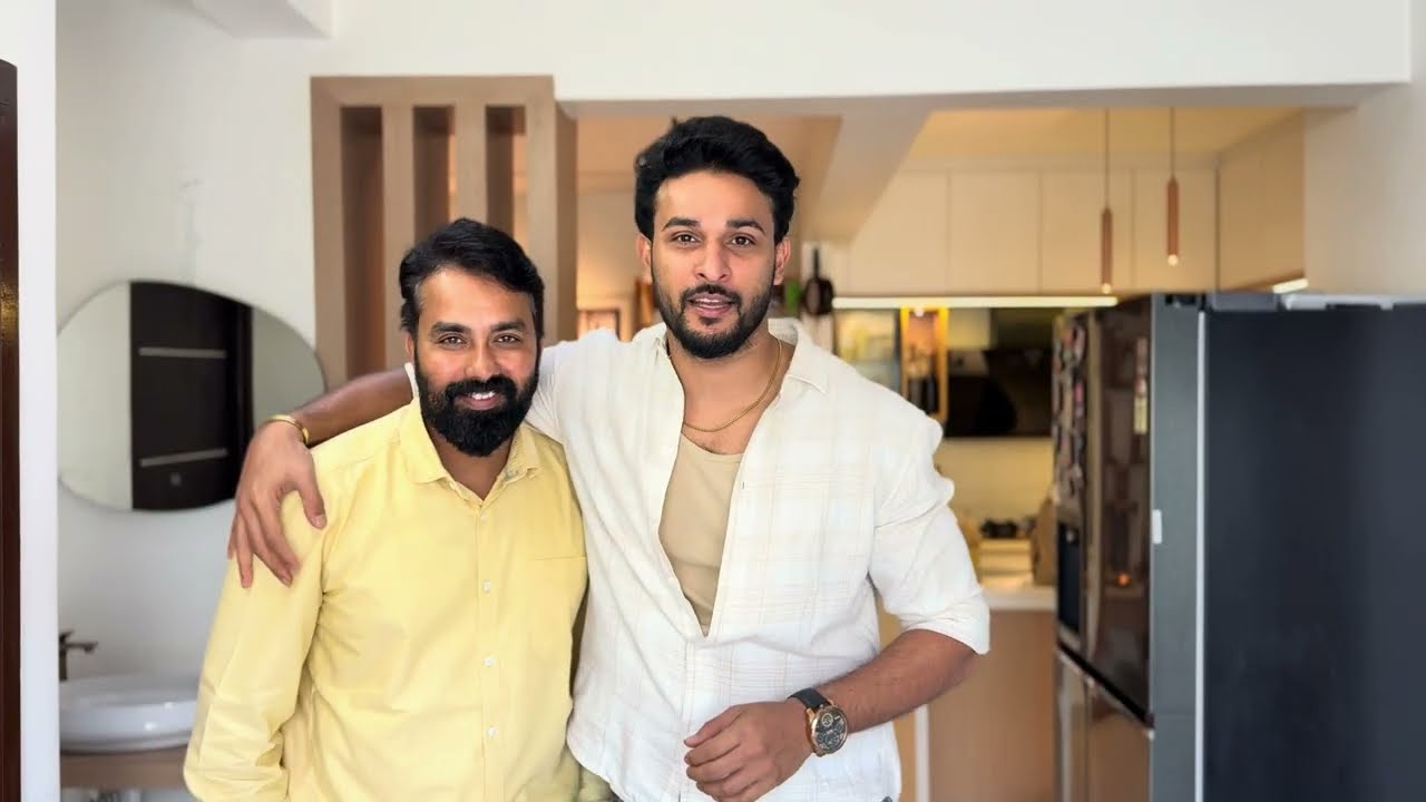 My home tour by sanskarinteriors | Dileep R Shetty | Ajith Shetty | Sanskar interior |