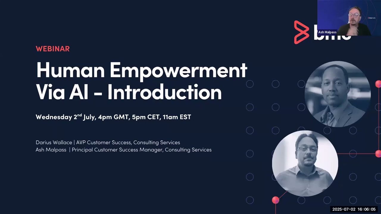 Webinar: Human Empowerment Via AI - Introduction