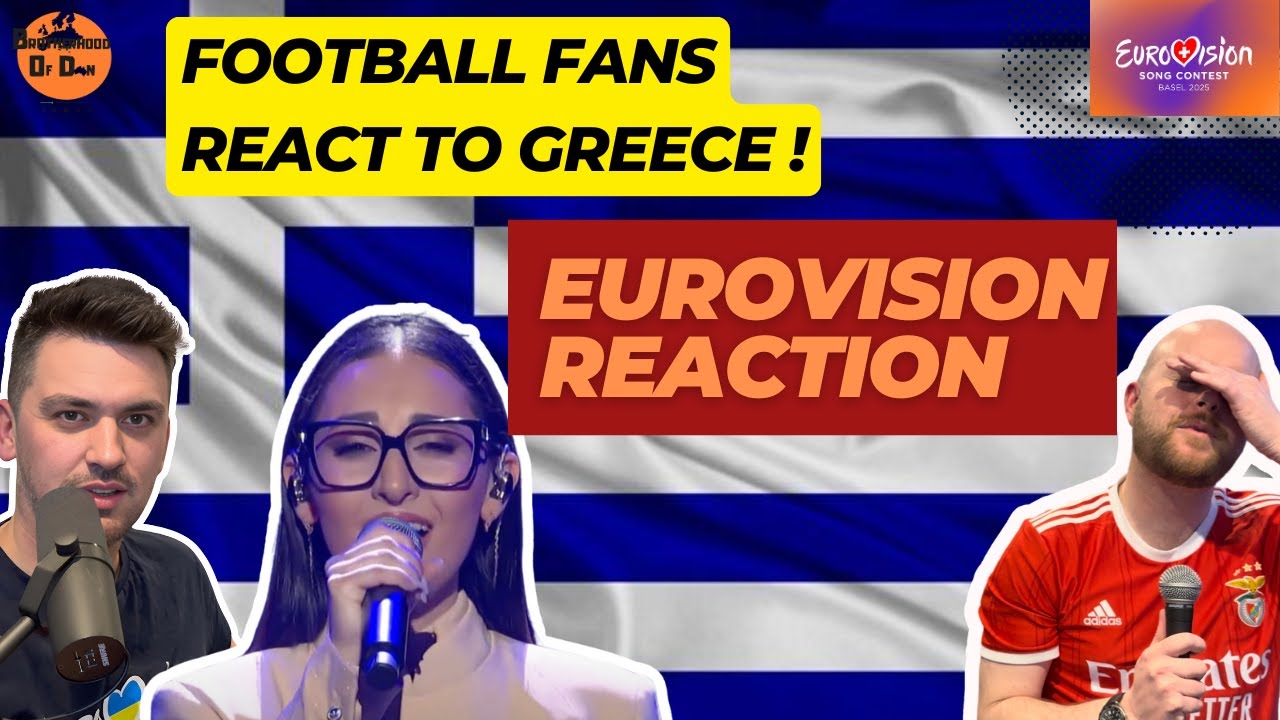 Football Fans React to Greece's Eurovision 2025 Entry: Klavdia's 'Asteromáta' 🇬🇷 | #Eurovision2025