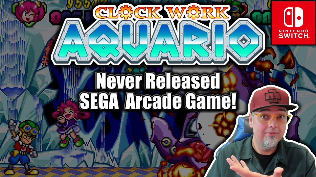 NEVER Released SEGA Arcade Game Clockwork Aquario Restored On The Nintendo Switch!