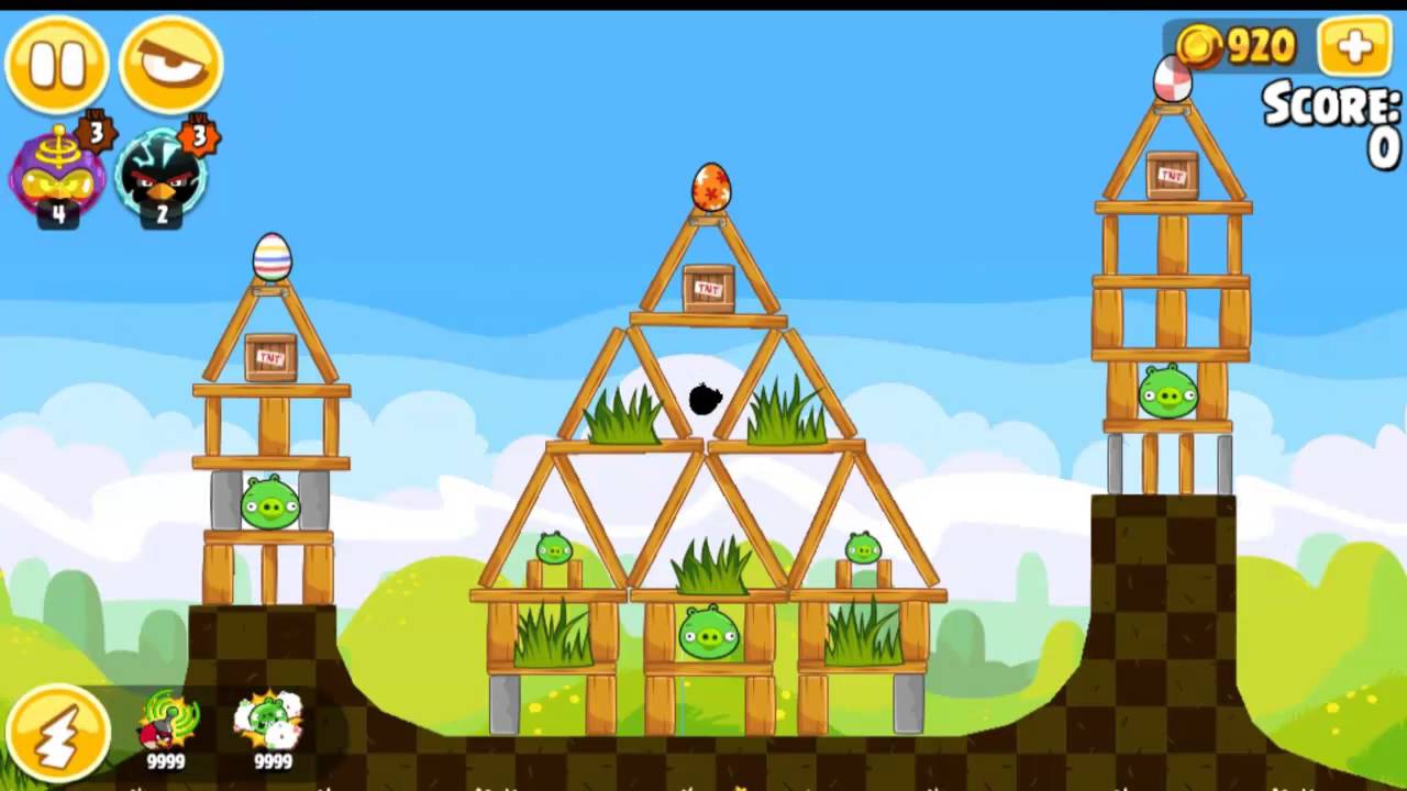 Angry Birds Seasons Easter Eggs All levels