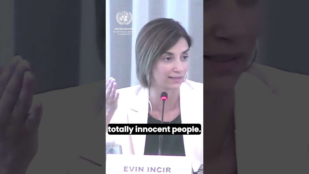 EU Silence on Gaza &ldquo;Equalled Complicity&rdquo; | Evin Incir