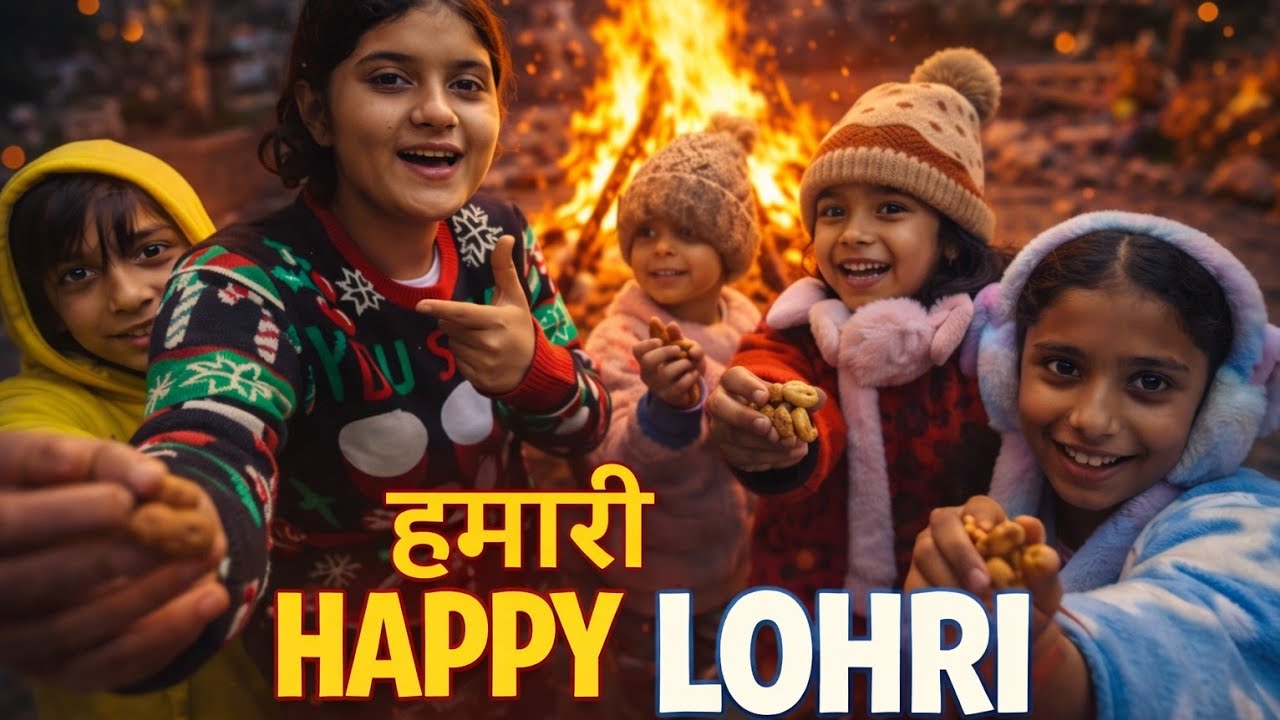 Hamne bnai happy Lohri Part 1