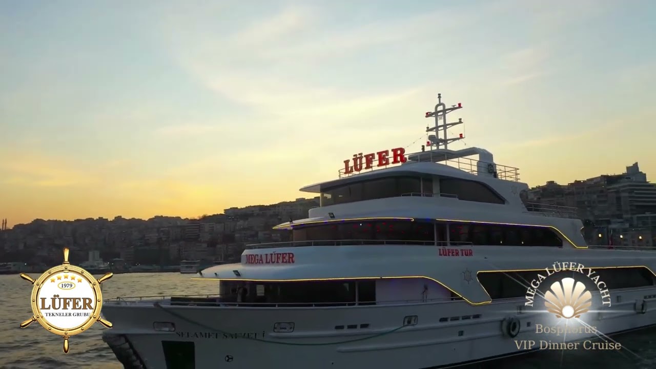 Bosphorus Dinner Cruise Mega Lüfer Yacht