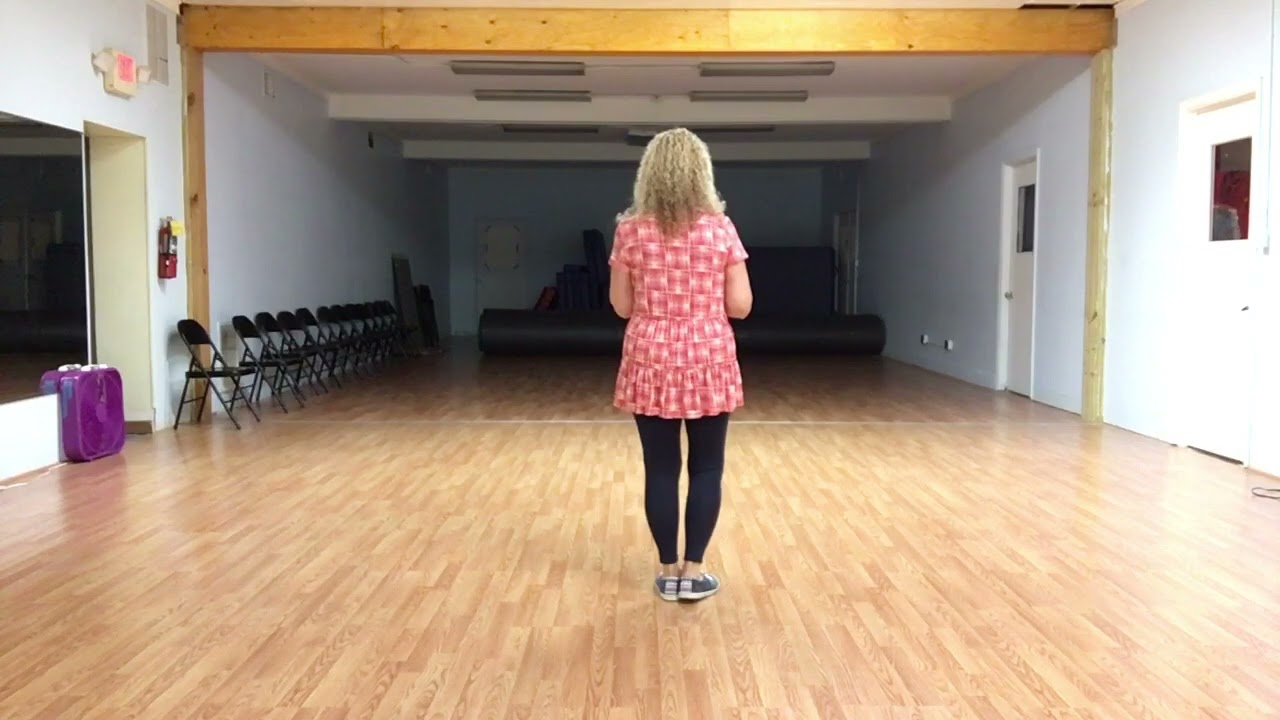It’s Easy line dance walk through