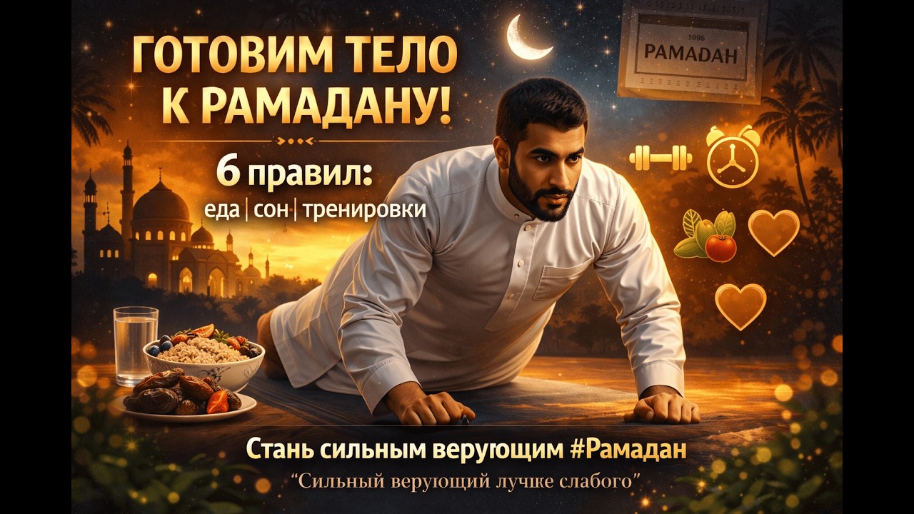 Как подготовить тело к Рамадану? 6 важных шагов
