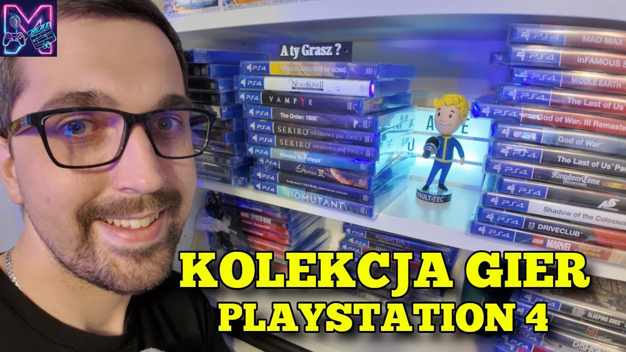Duża Kolekcja Gier PS4 - Przegląd Kolekcjonera #1