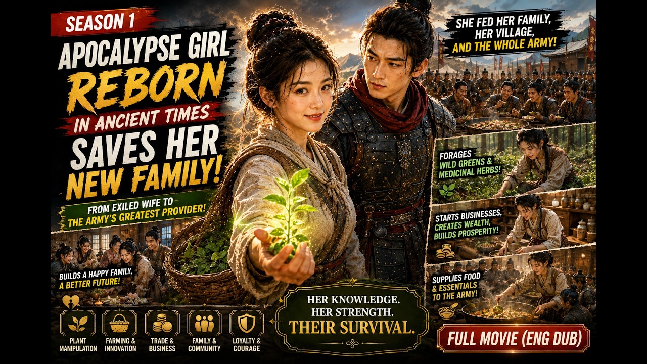Full Movie |  Season 1 - Apocalypse Girl Reborn in Ancient Times Saves Her New Family (ENG DUB)
