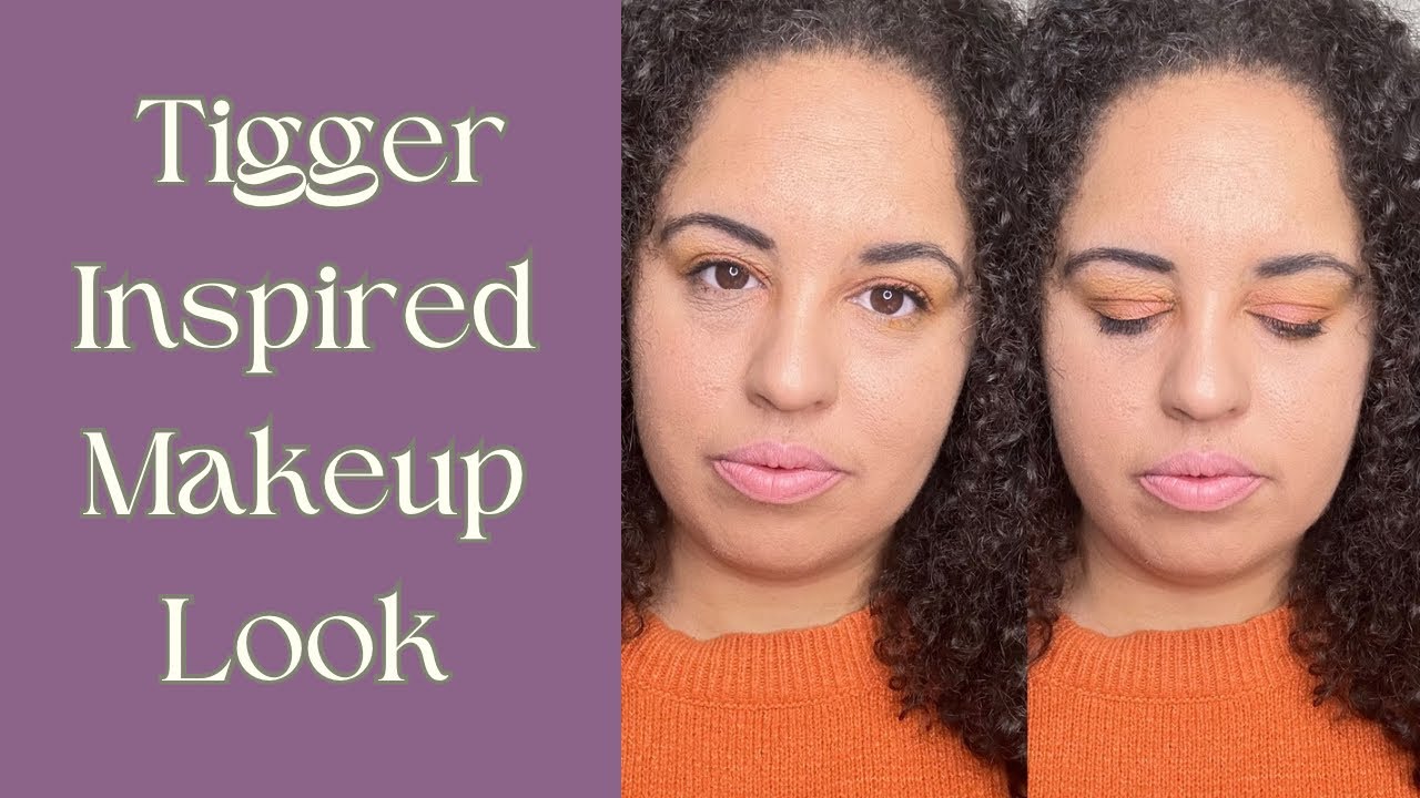 Tigger Inspired Makeup Look