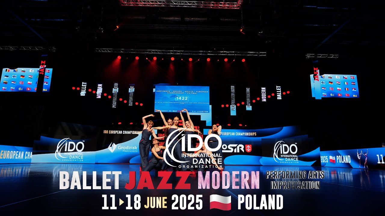 TANECNI SKUPINA MIRAKL | CZECHIA | Adult Groups | IDO Jazz Dance European Championship 2025