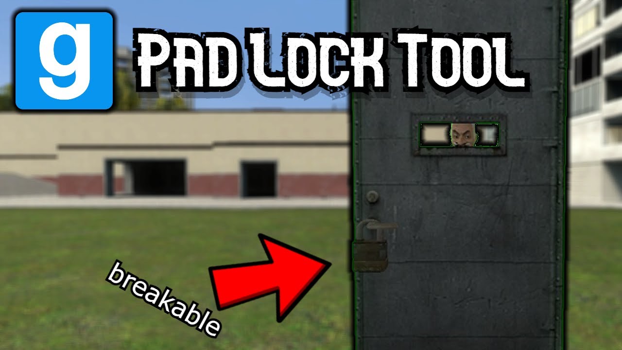 Gmod Short Addon Showcase - Pad Lock Tool