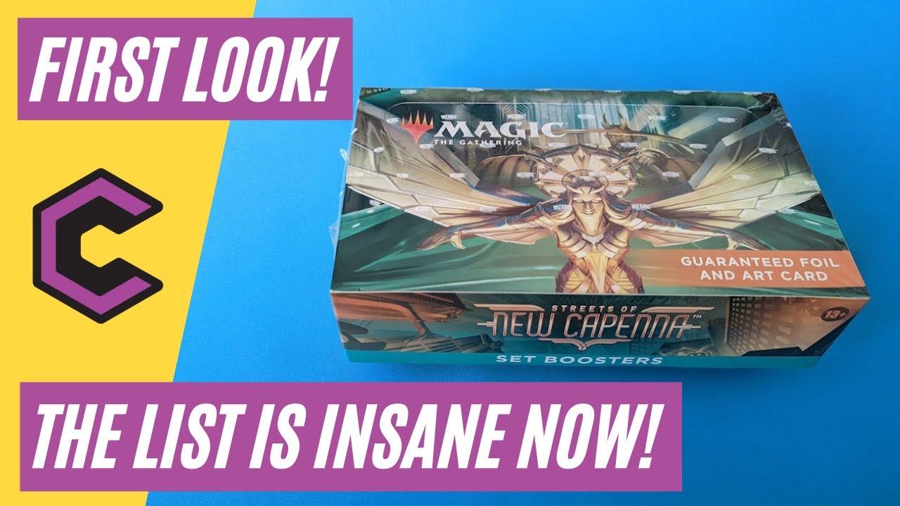 First Look! Streets of New Capenna Set Booster Box Opening for Ronnie Magic: The Gathering #MTG