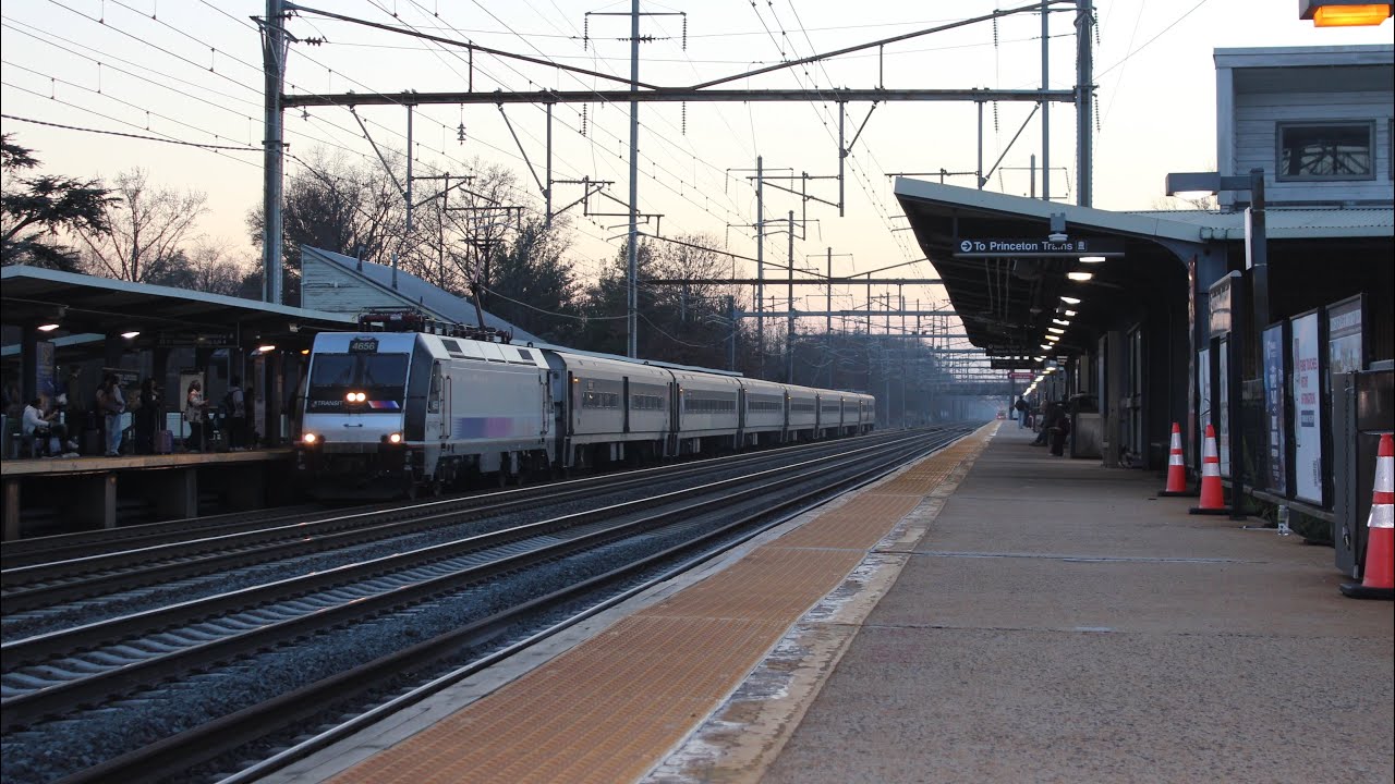 Rush Hour Trains at Princeton Junction 
