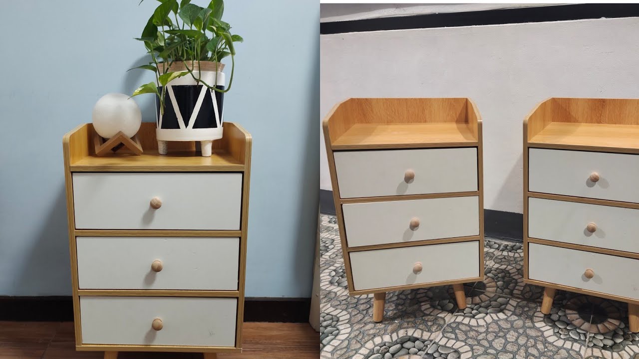 Unboxing & Assembling Bedside Table from Shopee