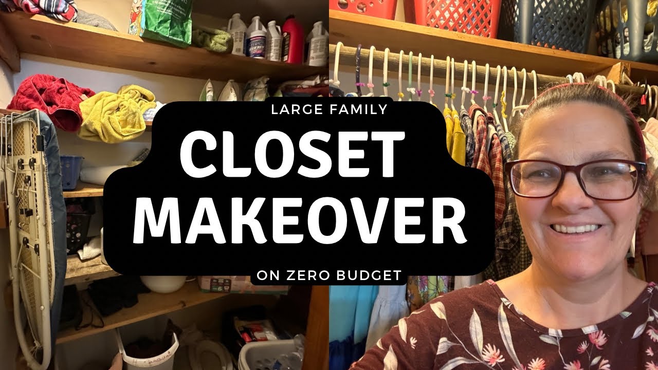 Let’s give this closet a MAKEOVER!