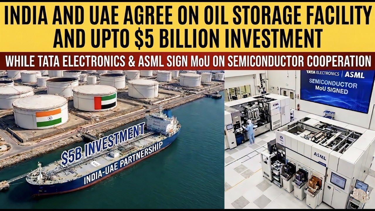 India deepens defence, energy ties with UAE during PM Modi visit and TATA signs MoU with ASML