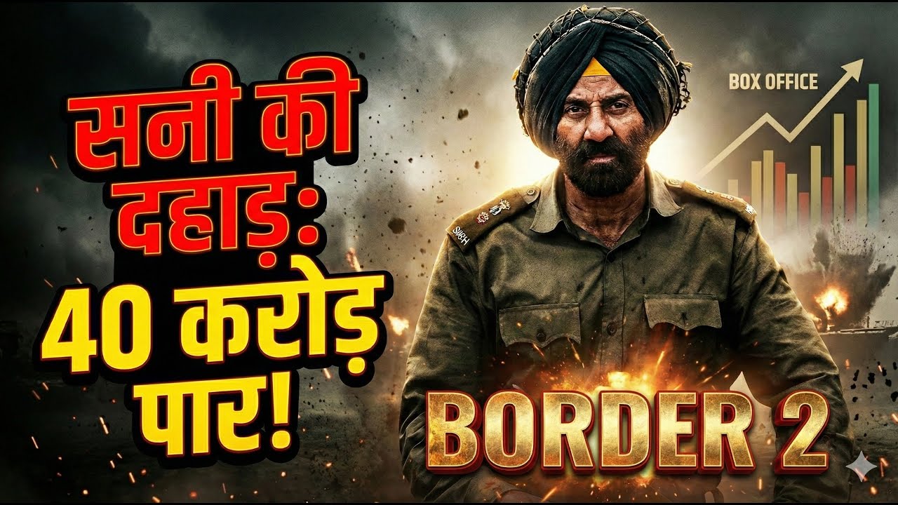 सनी की टीम की दहाड़, धुरंधर ढेर! | Border 2 Box Office  #border2 #sunnydeol #bollywood #movie #news