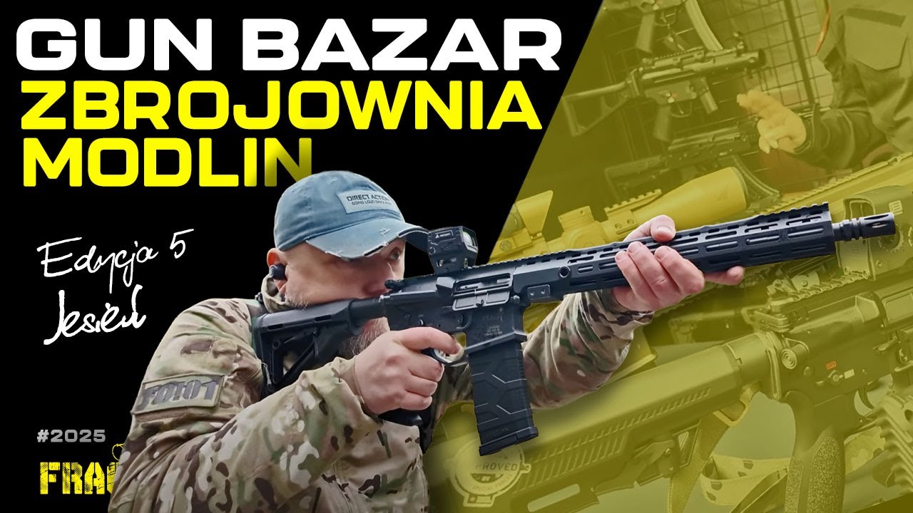 Gun Bazar na strzelnicy Zbrojownia Modlin, edycja 5 - jesień 2025