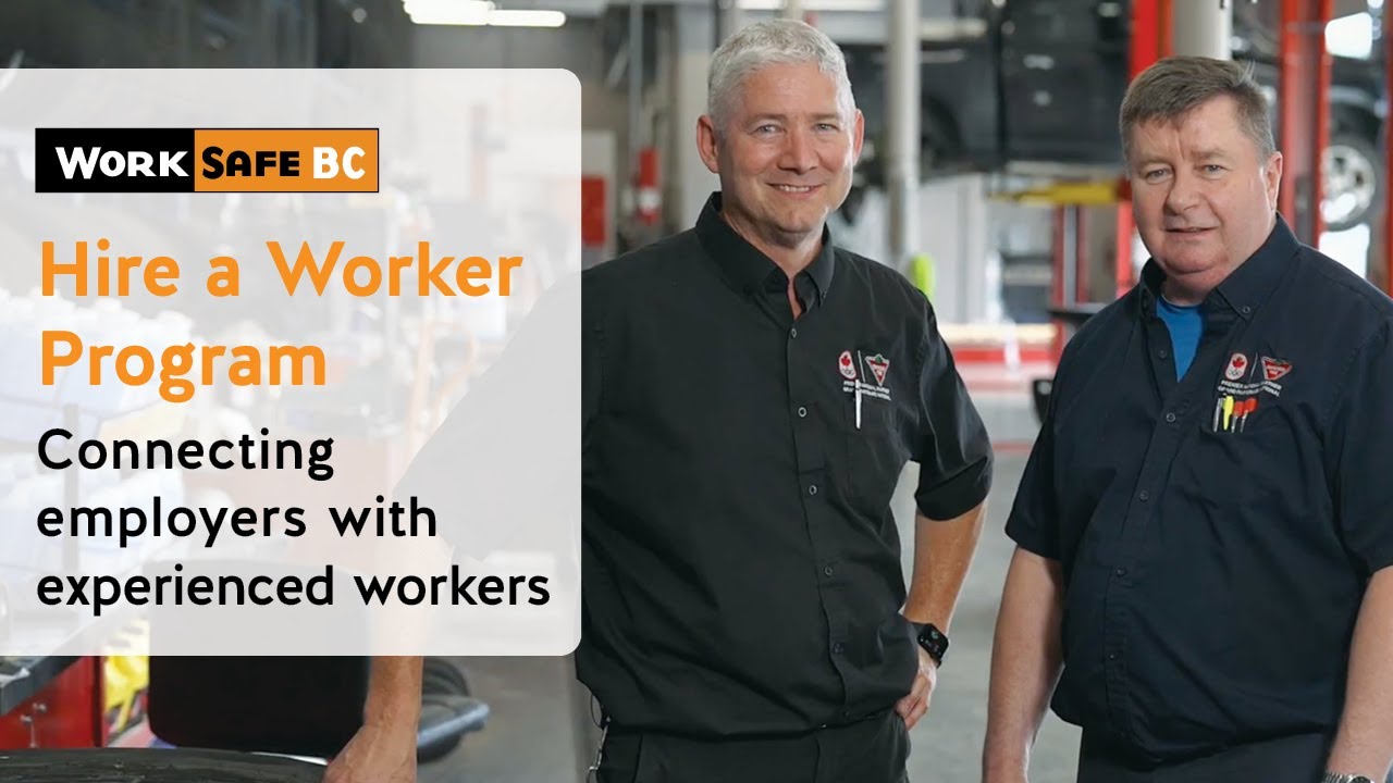 Hire a Worker Program: Canadian Tire | WorkSafeBC