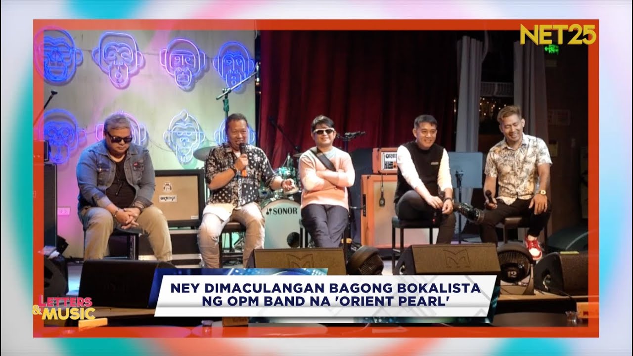 Ney Dimaculangan bagong bokalista ng bandang Orient Pearl