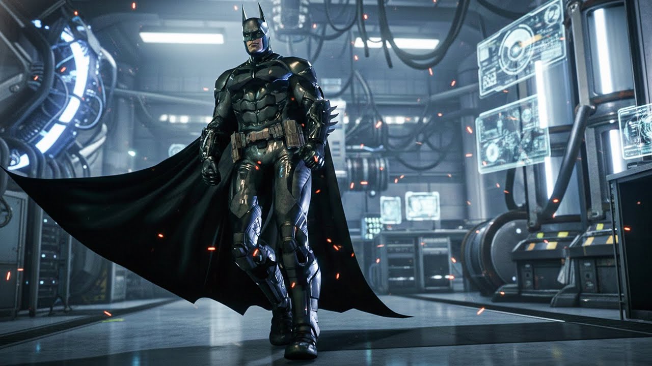 Batman Moves With Precision