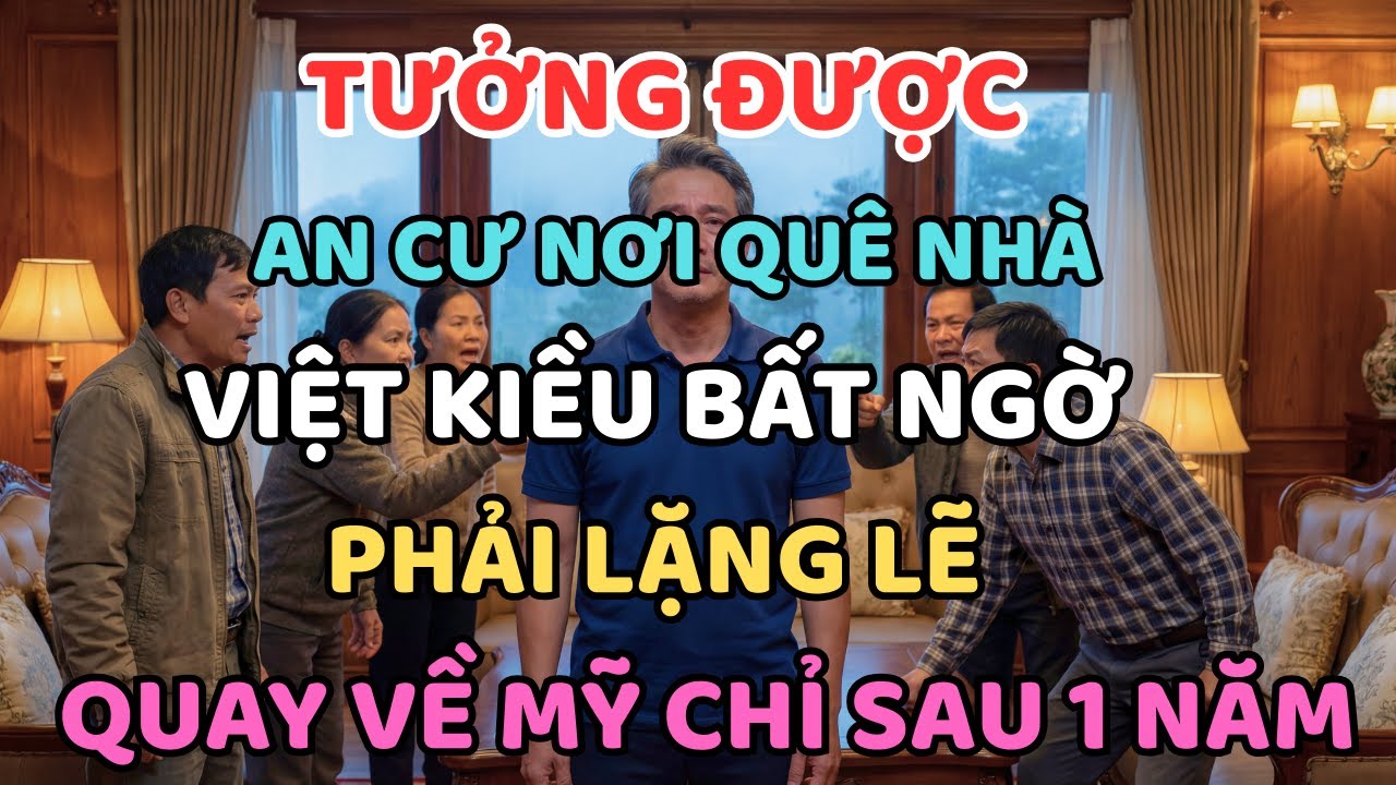 Tưởng An Cư Nơi Quê Nhà, Việt Kiều Bất Ngờ Phải Lặng Lẽ Quay Về Mỹ Chỉ Sau 1 Năm