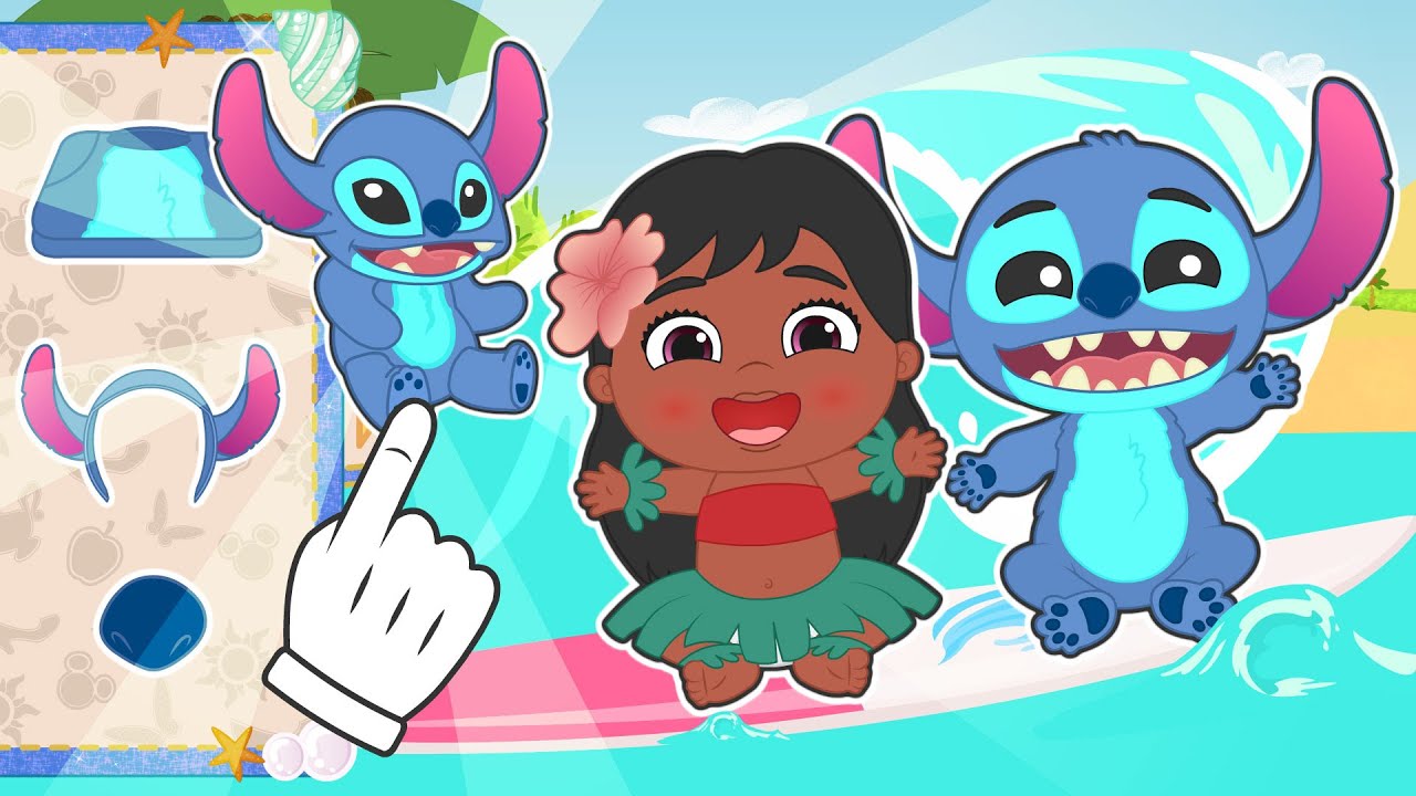 BABIES ALEX AND LUNA 🌺🌴 Dress Up as Lilo and Stitch