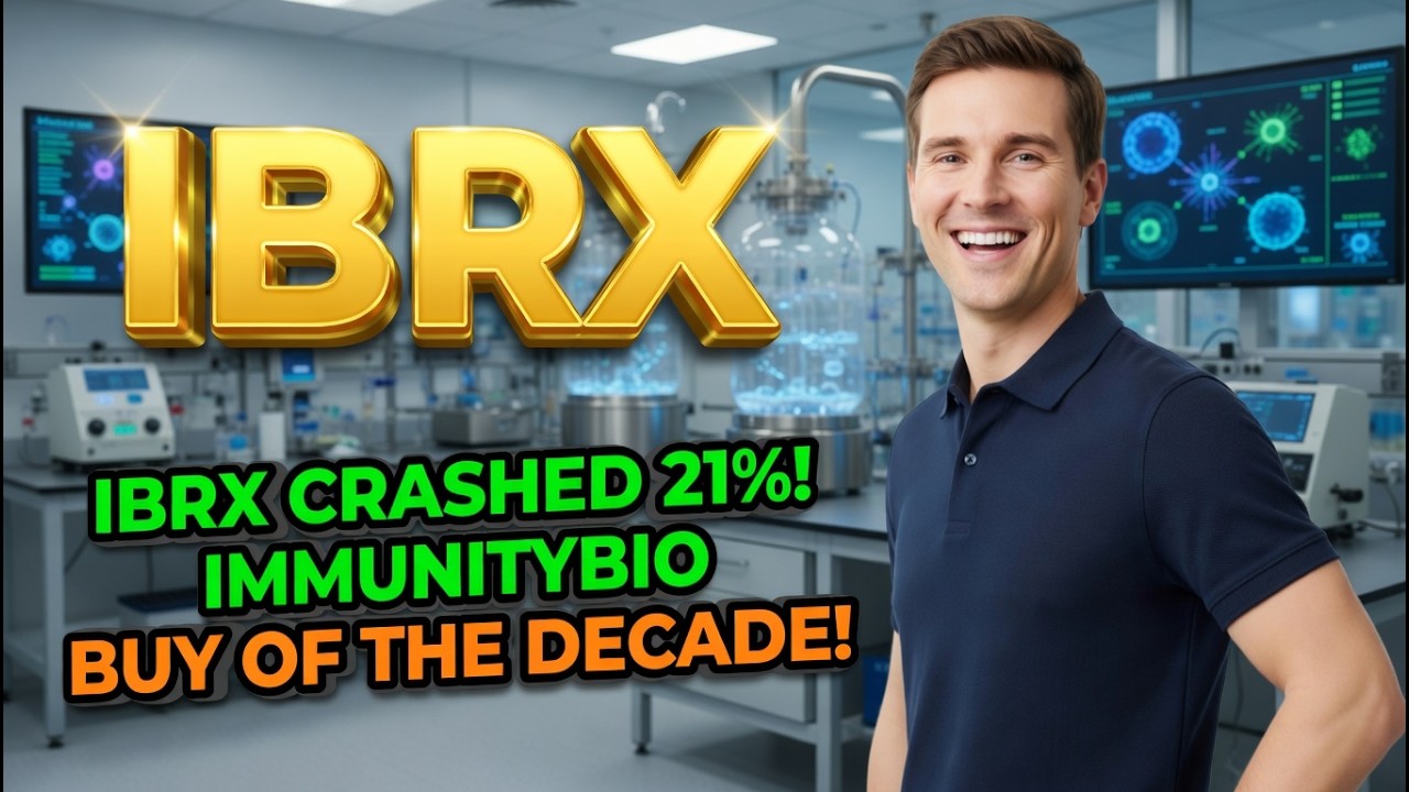 IBRX Crashed 21%! ImmunityBio Buy of the Decade! IBRX Stock Analysis