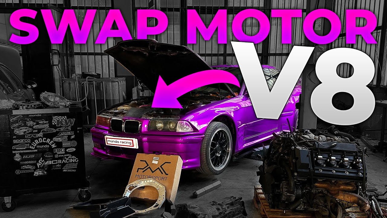 UN MOTOR V8 EN UN BMW SERIE 3 E36???