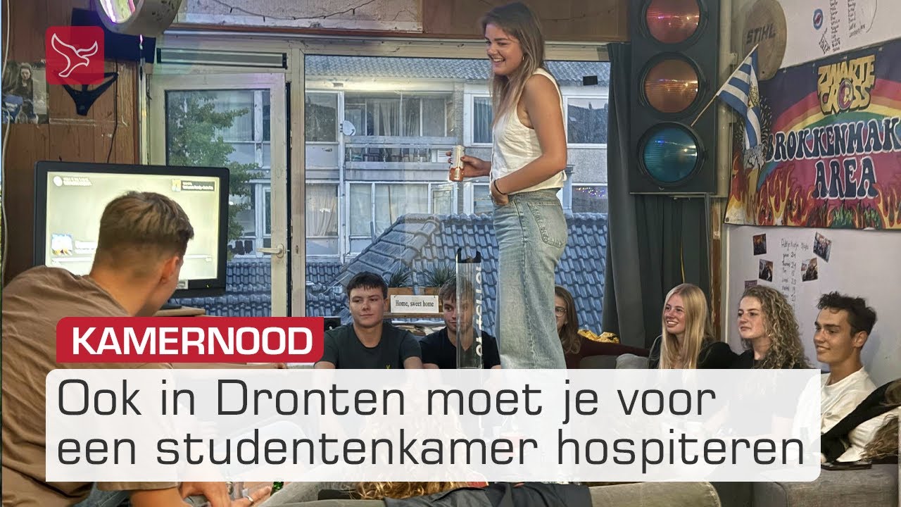 Groepssollicitatie voor een studentenkamer | Omroep Flevoland