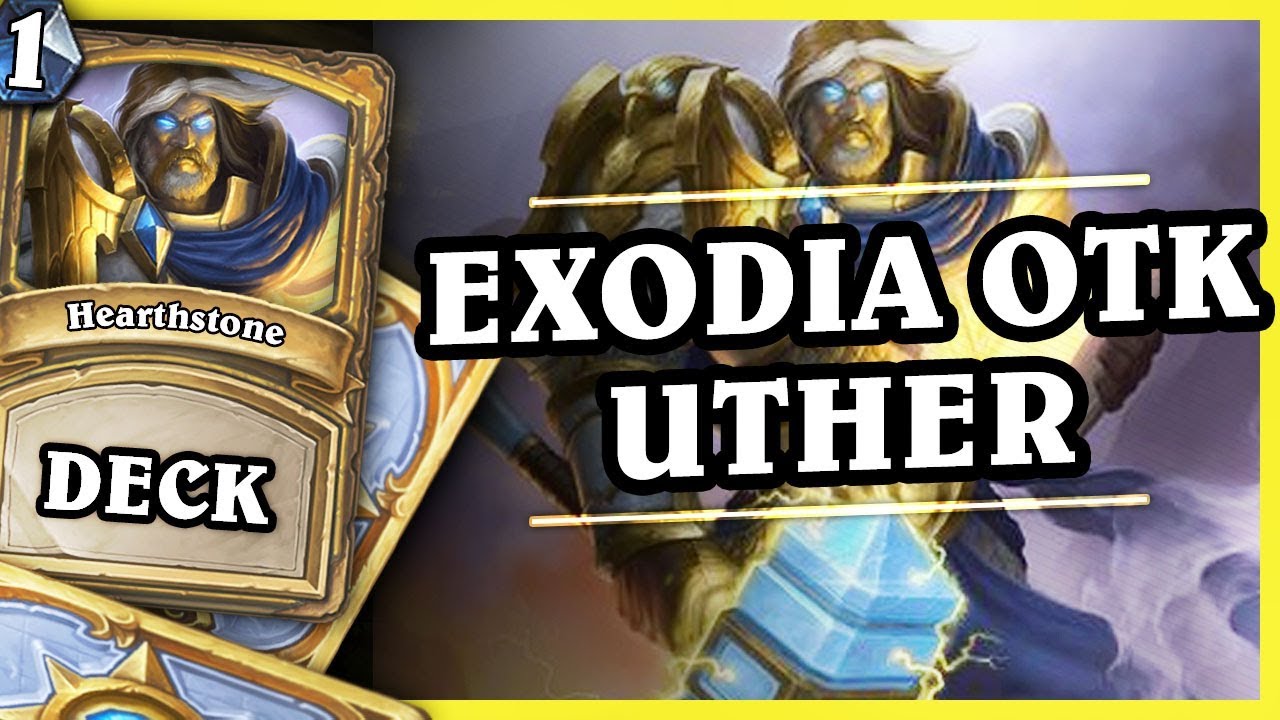 EXODIA OTK UTHER 1/2 - Hearthstone Deck Std (KotFT)