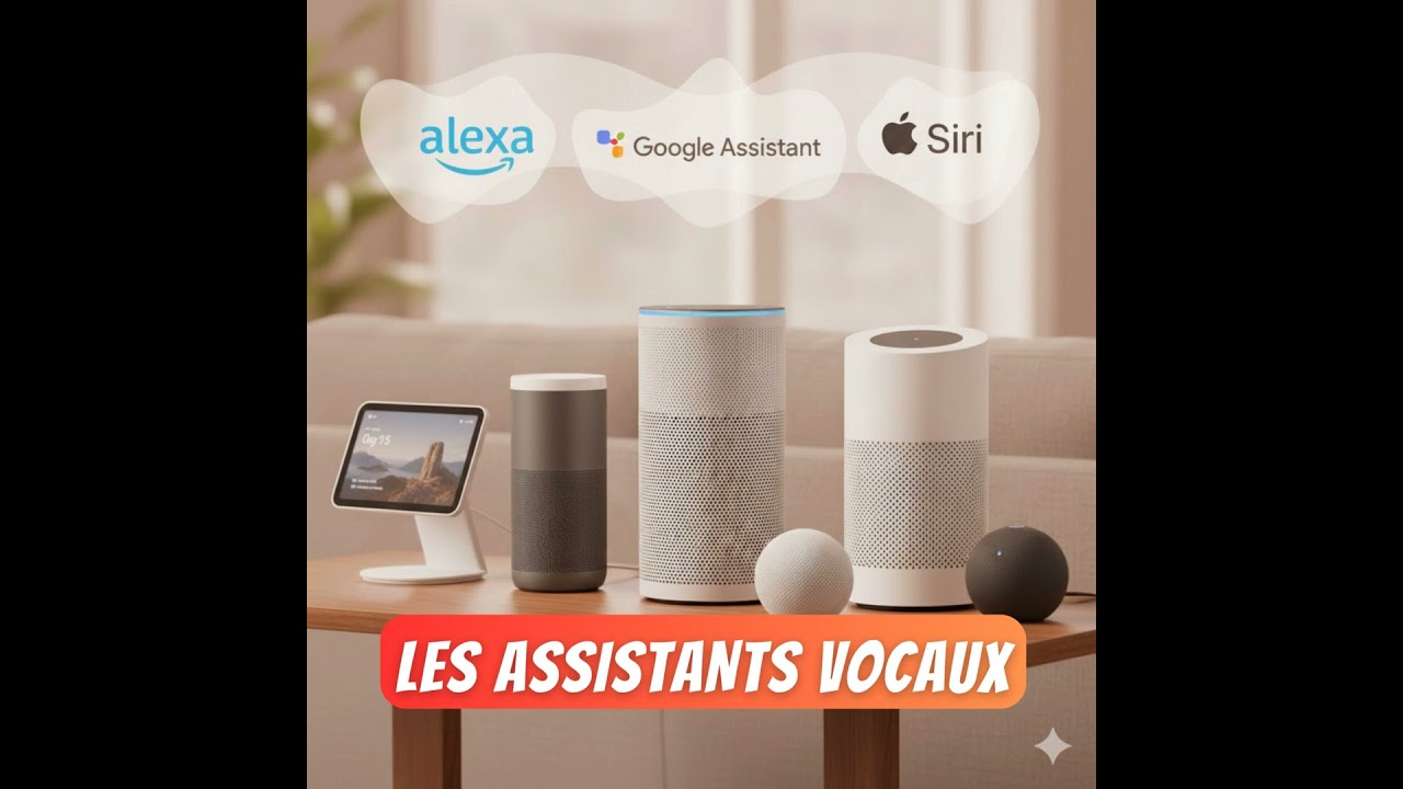 #05 Alexa, Google, Siri... Les Assistants vocaux intelligents