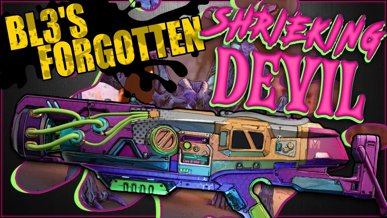 BL3's Forgotten - Shrieking Devil - Unique Blue Maliwan Shotgun Showcase & Guide