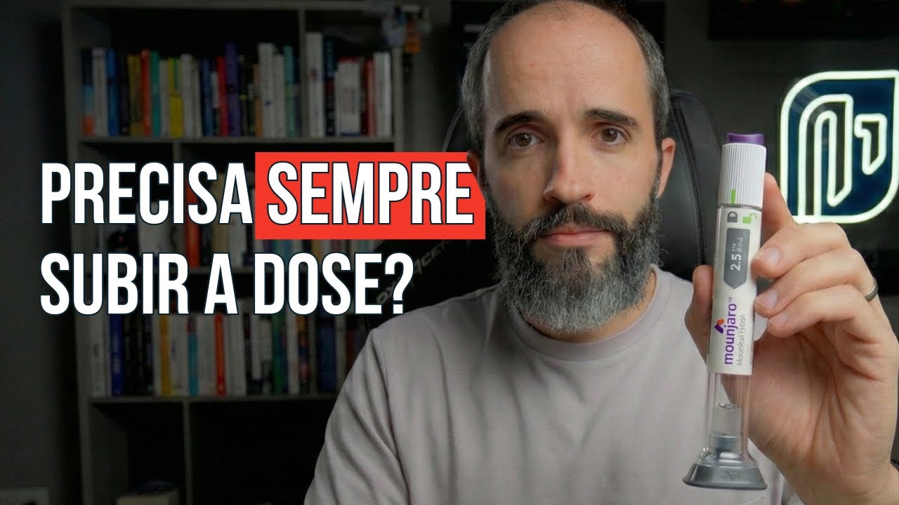 A DOSE MÍNIMA DO MOUNJARO (2,5mg) FUNCIONA? Entenda as DOSES, o que é ADAPTAÇÃO e PLATÔ