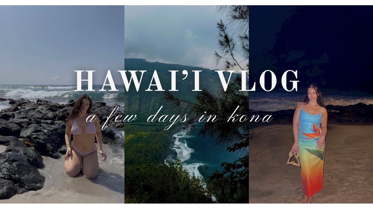 TRAVEL VLOG: hawai’i 🤍🌊☀️