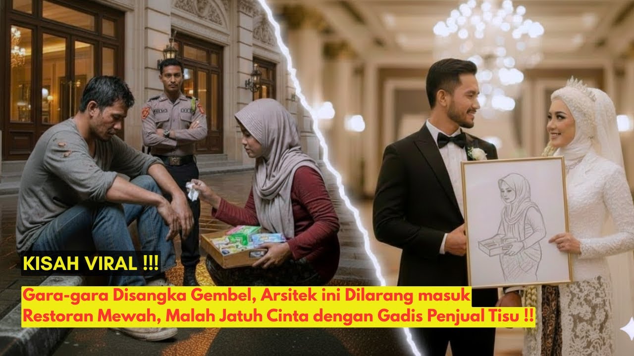 Disangka Gembel, Arsitek ini Dilarang Masuk Restoran Mewah, Malah Jatuh Hati Sama Gadis penjual Tisu