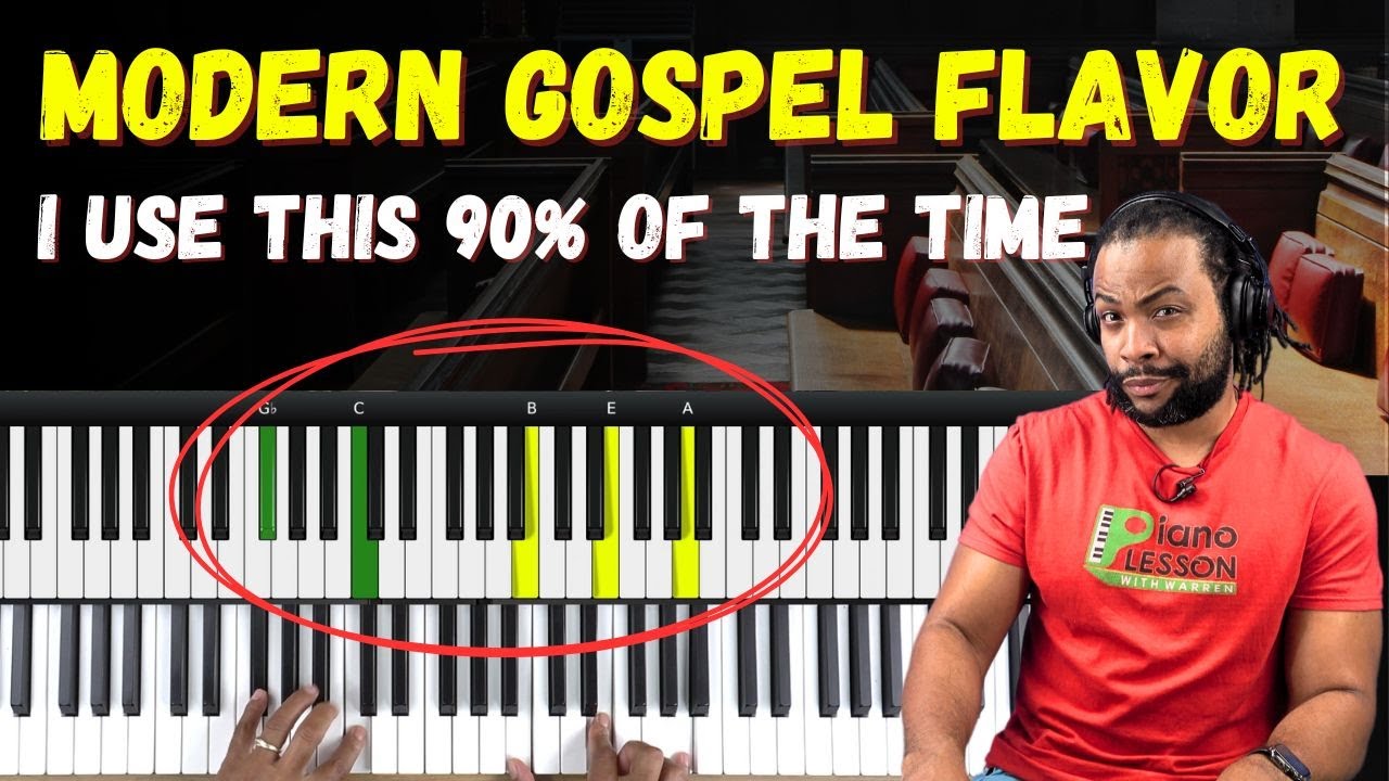 The 13th Chord Voicing I Use 90% of the Time | Gospel Piano Tutorial