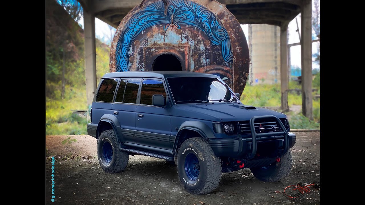 Pajero GLS Restauração e Personalização Rebuild Full Restoration and Customization Mitsubishi Pajero