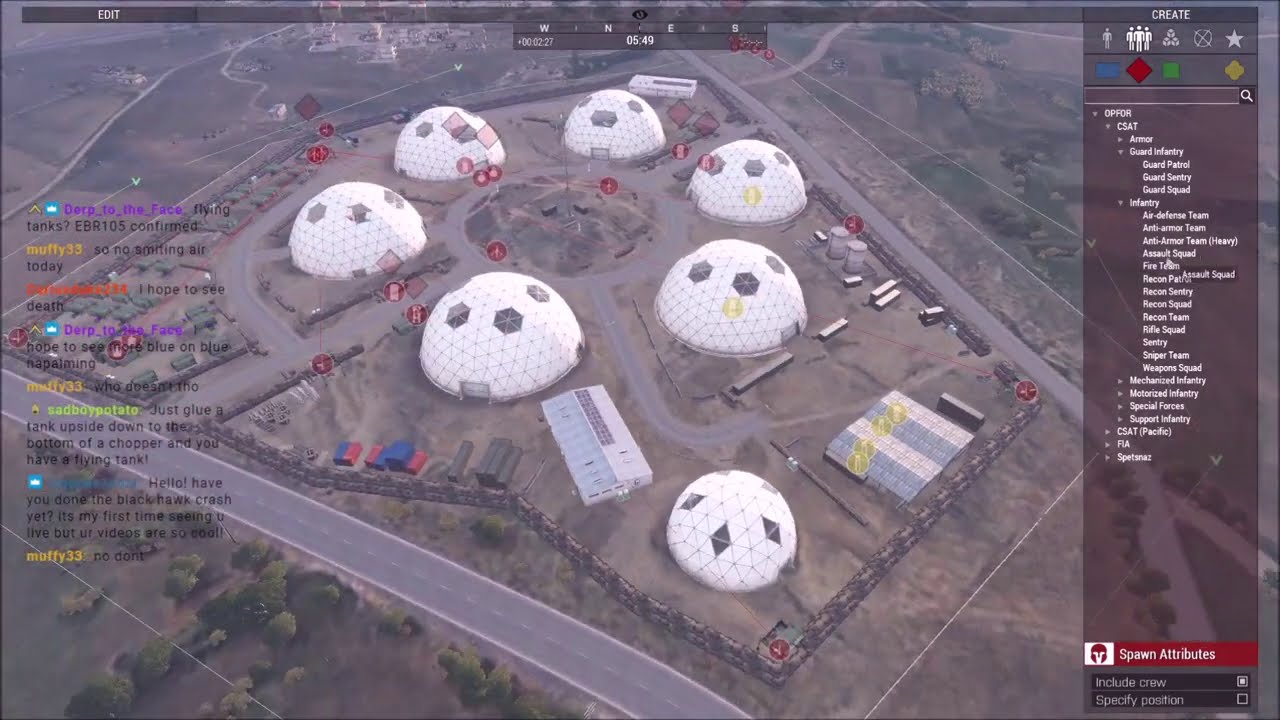 Assault on the Central Airfield! Arma 3 Zeus Ops