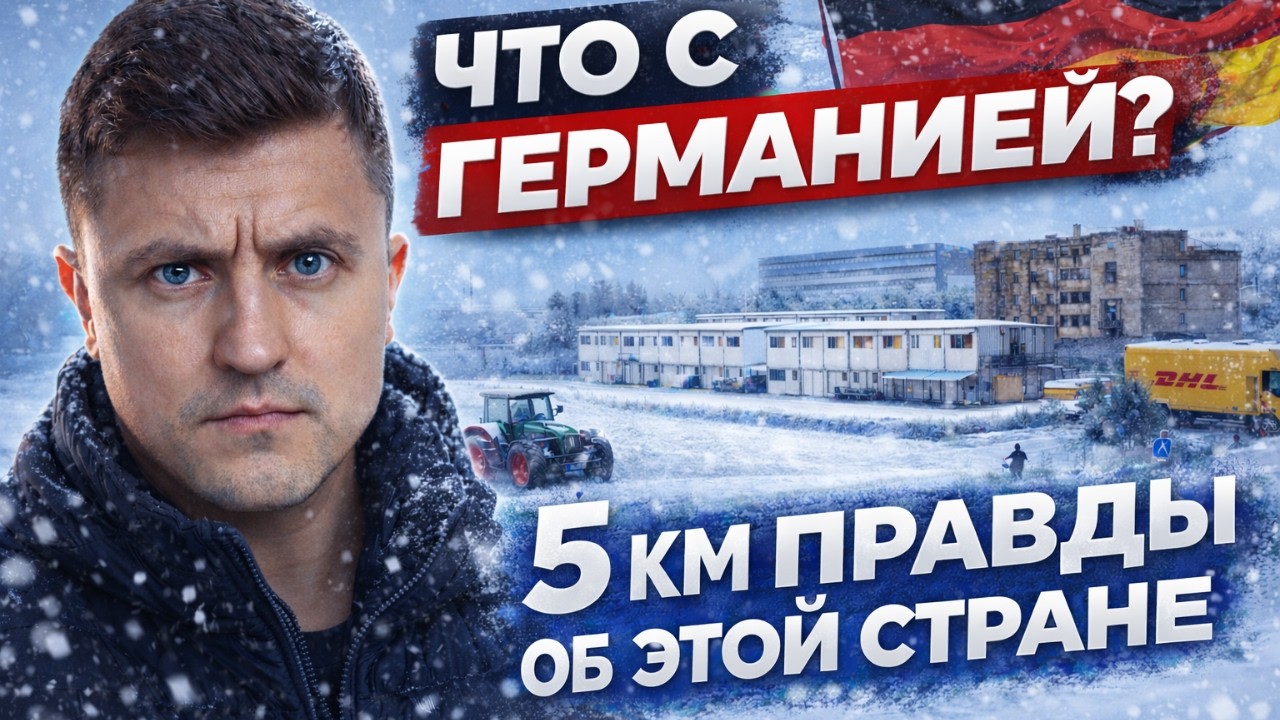 Германия загнивает? Что можно увидеть по дороге на работу