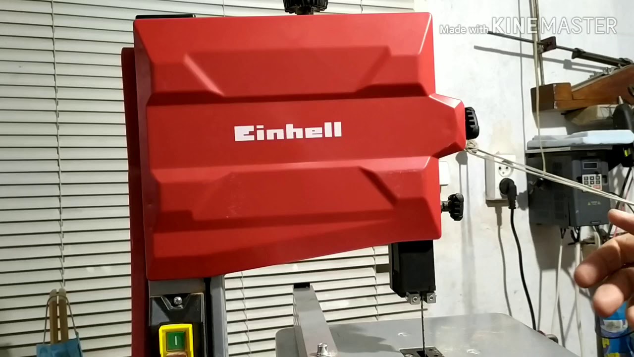 Настройка ленточной пилы Einhell TC SB 200/1